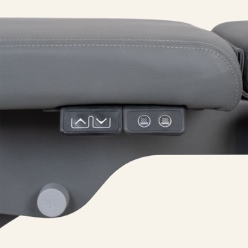 Naggura SWOP 7 EVO – Therapieliege mit abklappbaren Seitenpolstern und Heizung – Bild 24